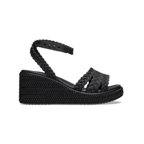 รองเท้าแตะผู้หญิง BROOKLYN WOVEN ANKLE STRAP WEDGE