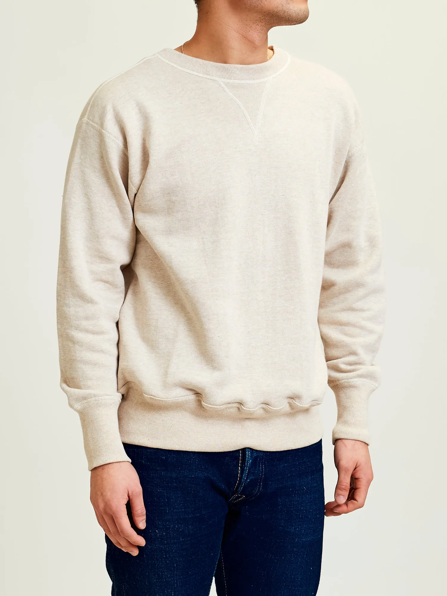 401 Loopwheel Sweatshirt in Oatmeal