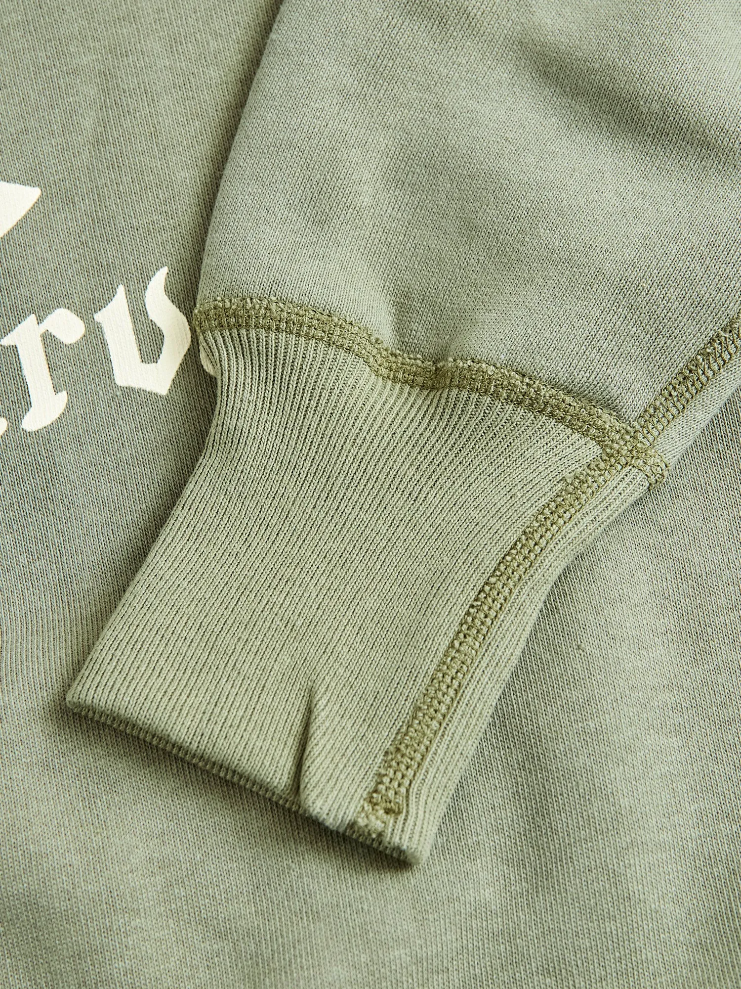 401 "North Arvada" Loopwheel Sweatshirt in OD Green