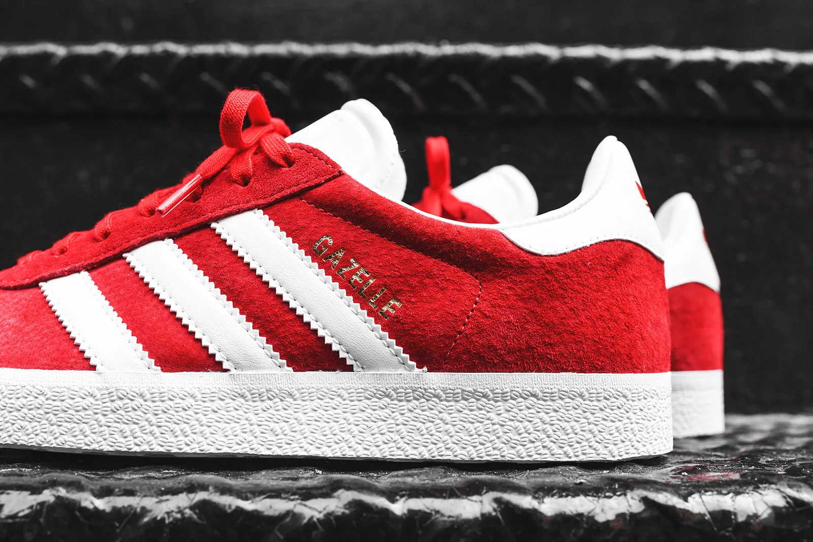 adidas Originals Gazelle - Red / White