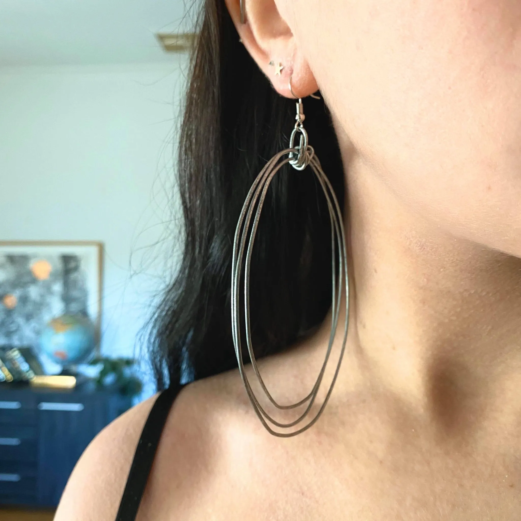 Arch Earrings - Extra Large Hoops