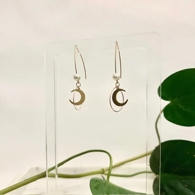 Arch Earrings - Saturn