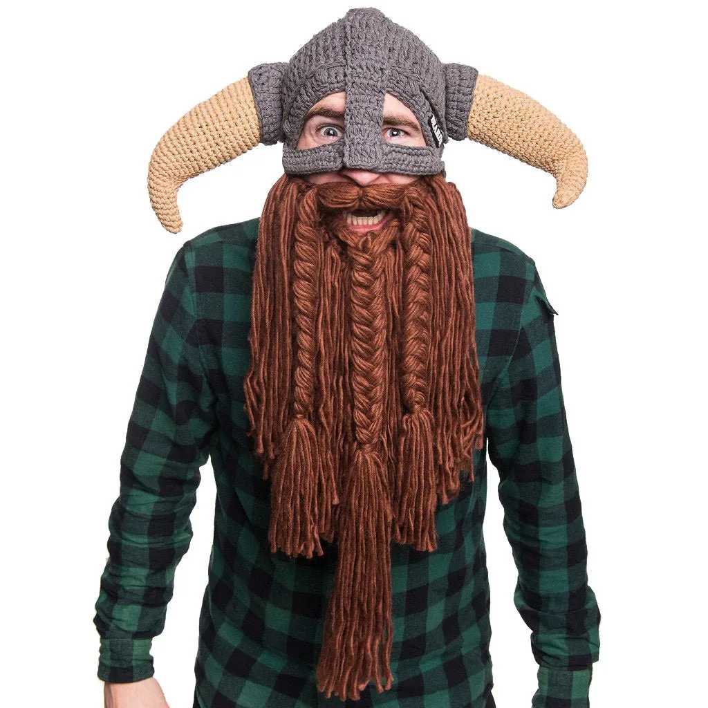 Battle Viking Bearded Hat