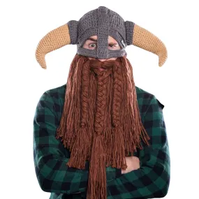 Battle Viking Bearded Hat