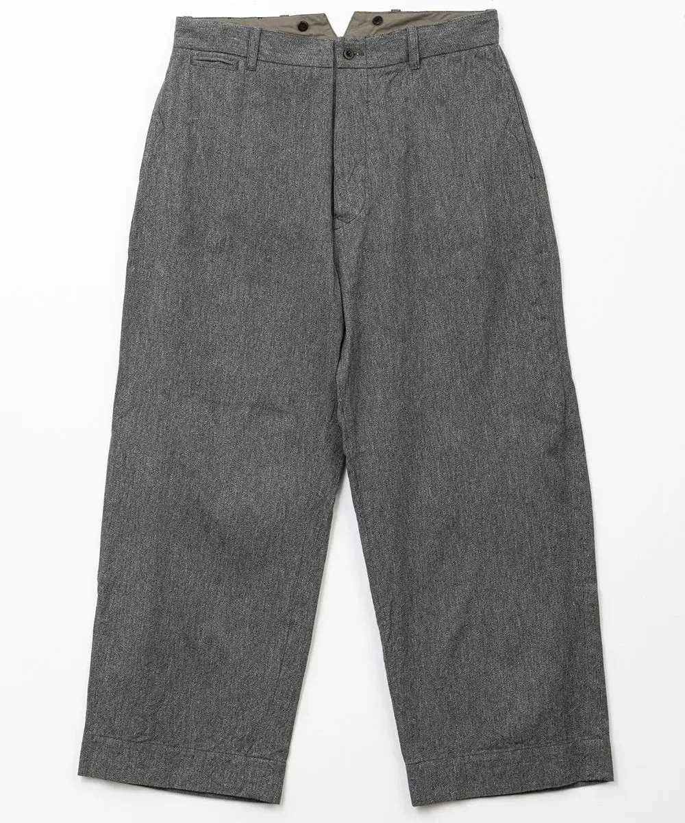 Belafonte Ragtime Clothing, Hiback Trouser, Salt & Pepper