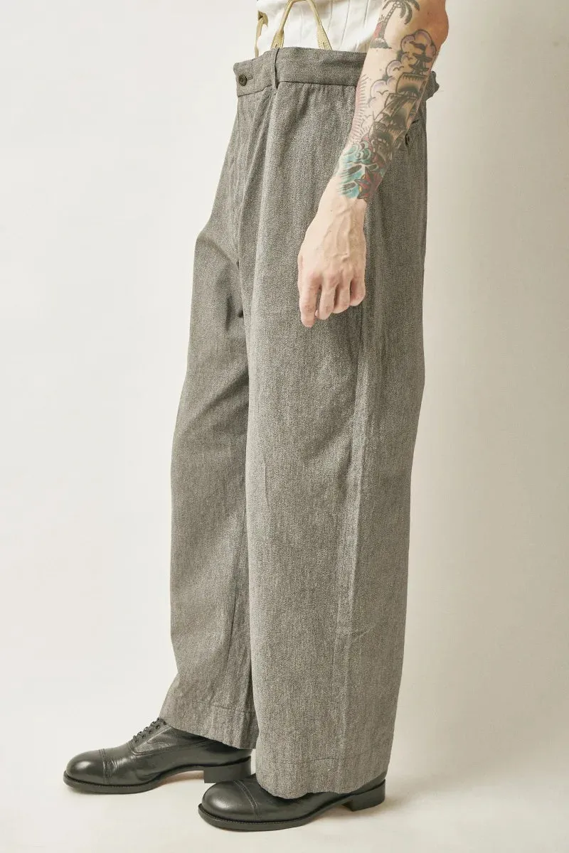 Belafonte Ragtime Clothing, Hiback Trouser, Salt & Pepper