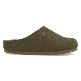 BIRKENSTOCK KAPRUN HAPPY LAMB DOUBLE FACE KHAKI - WOMENS