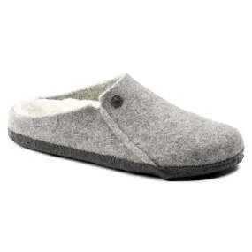 Birkenstock UNISEX Zermatt Shearling Wool Felt (Light Gray - Narrow Fit)