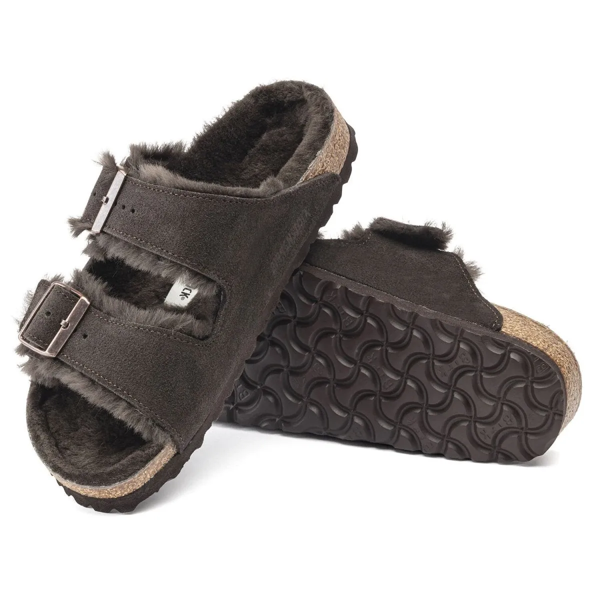 Birkenstock Women's Arizona Shearling Mocha