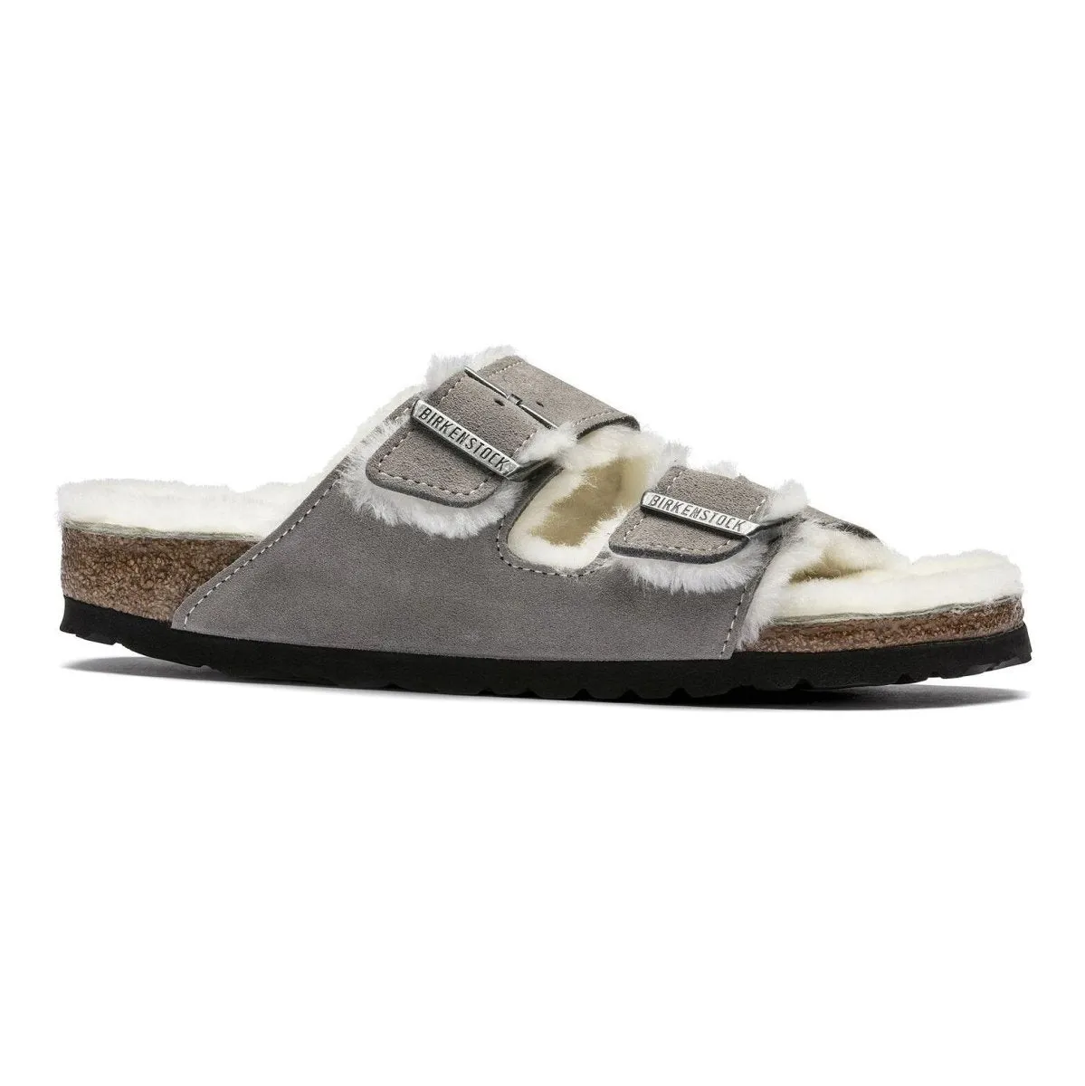 Birkenstock Women's Arizona Shearling Stone