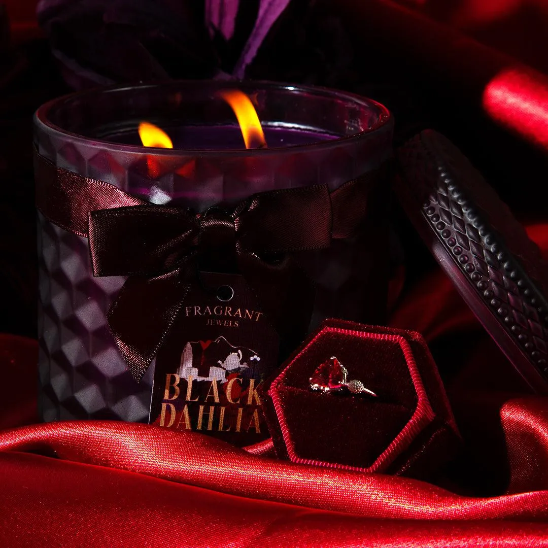 Black Dahlia - Satin Collection - Jewel Candle