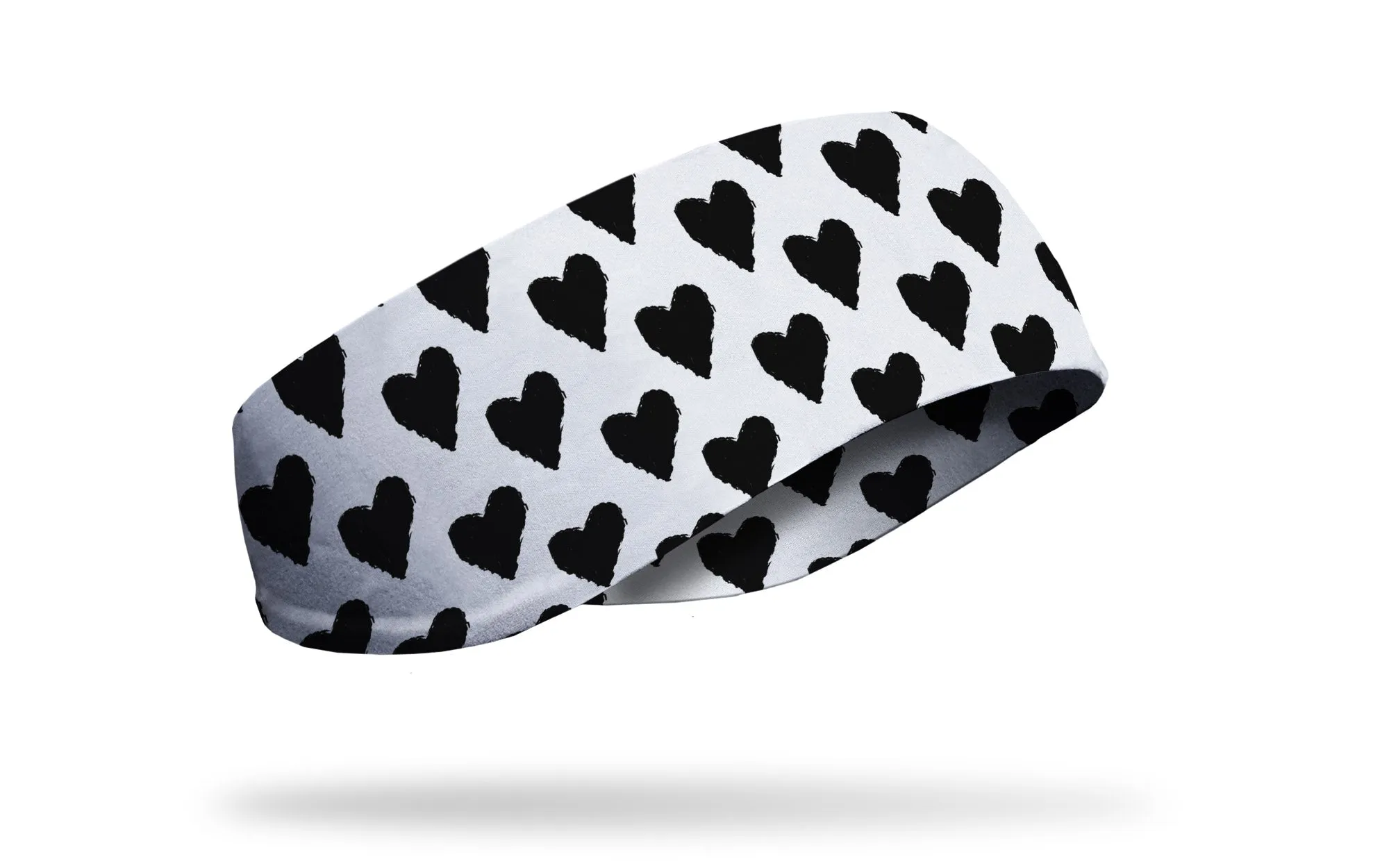 Black Heart Ear Warmer