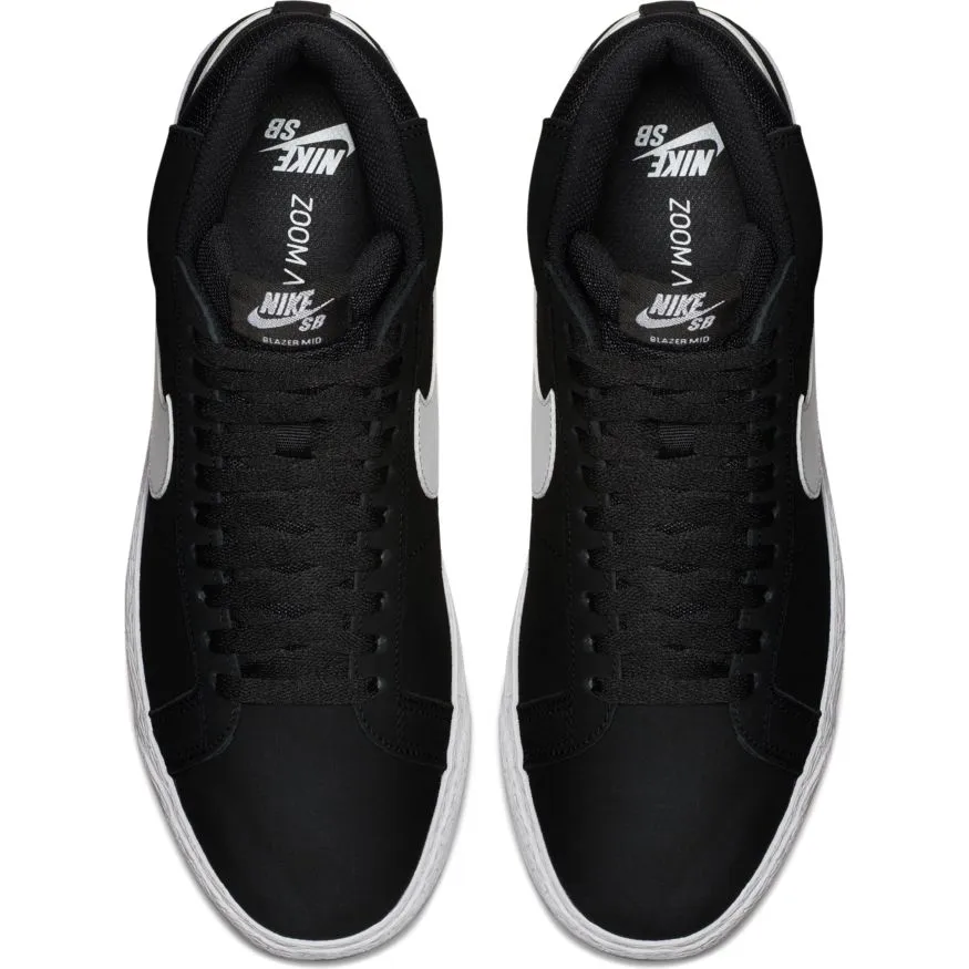 Blazer Mid (Black/white)