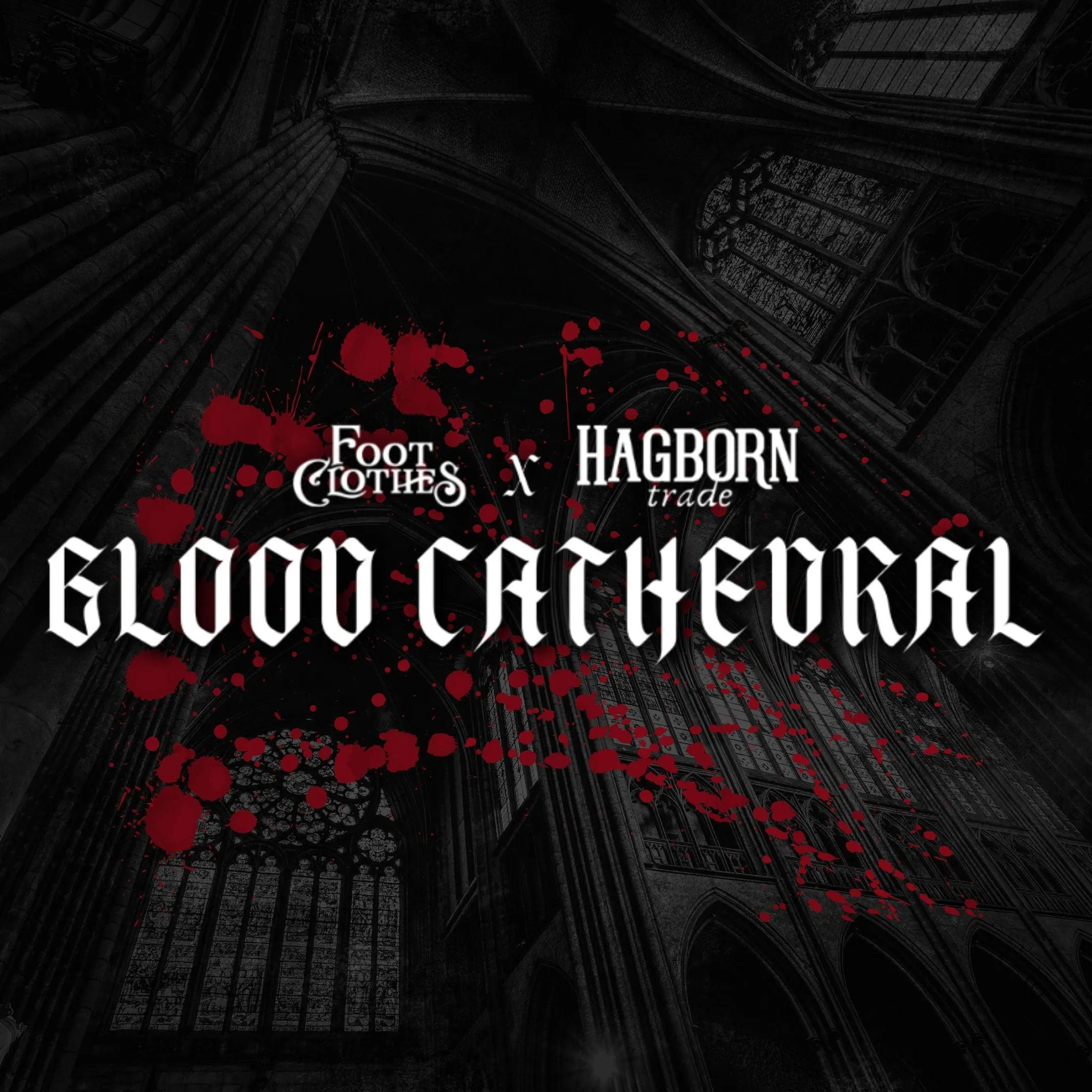 Blood Cathedral FootClothes x Hagborn Collab Socks