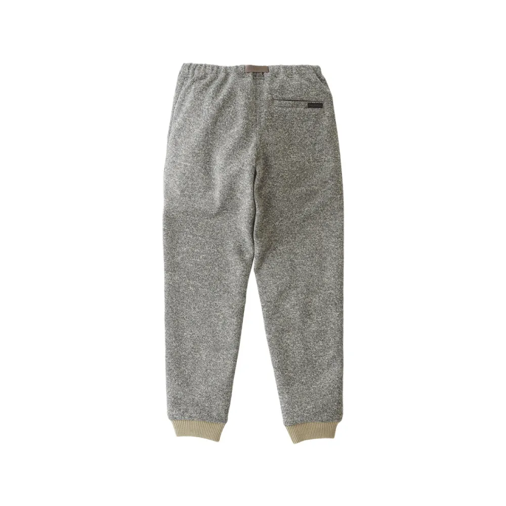 Bonding Knit Fleece Narrow Rib Pant 'Oatmeal'