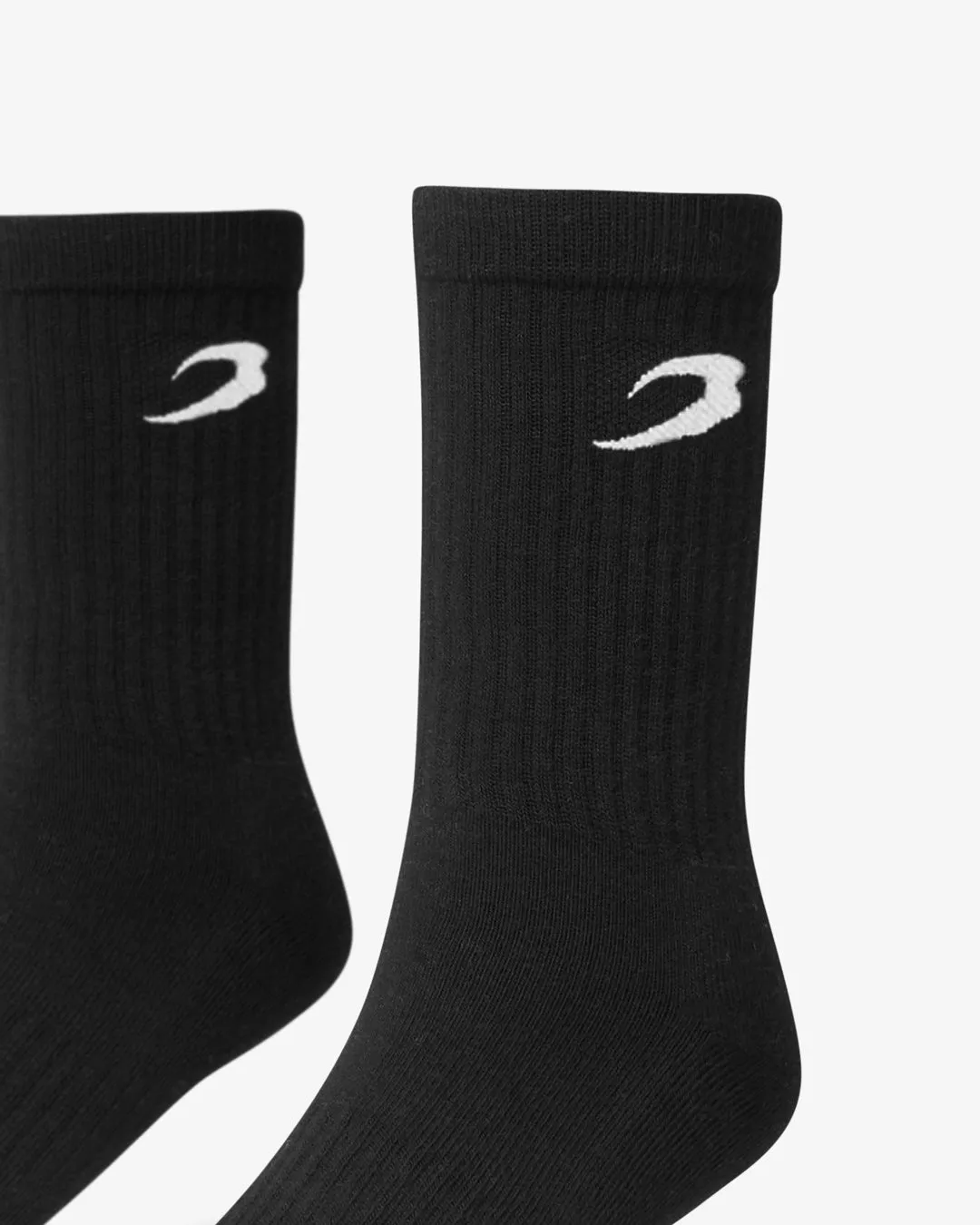 BOXRAW Crew Socks (3 Pairs) - Black