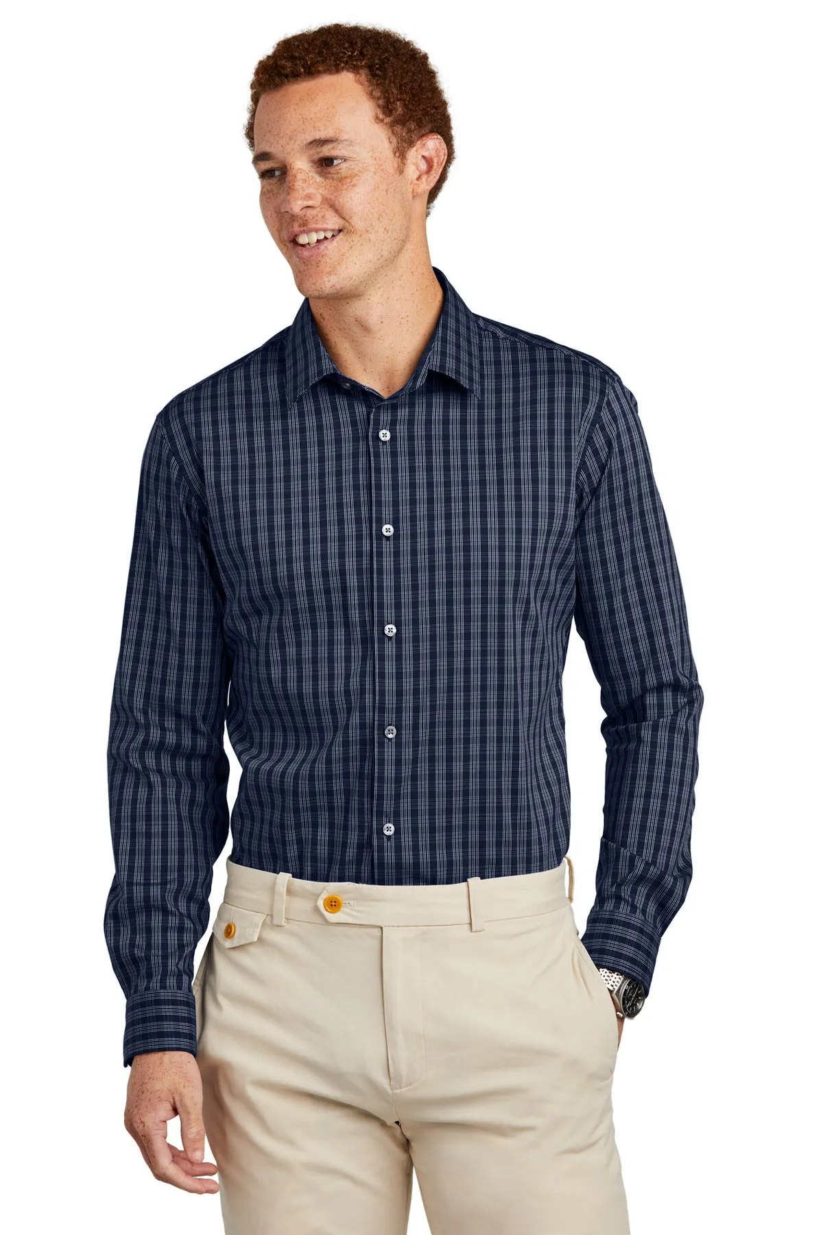 Brooks Brothers Tech Stretch Patterned Shirt