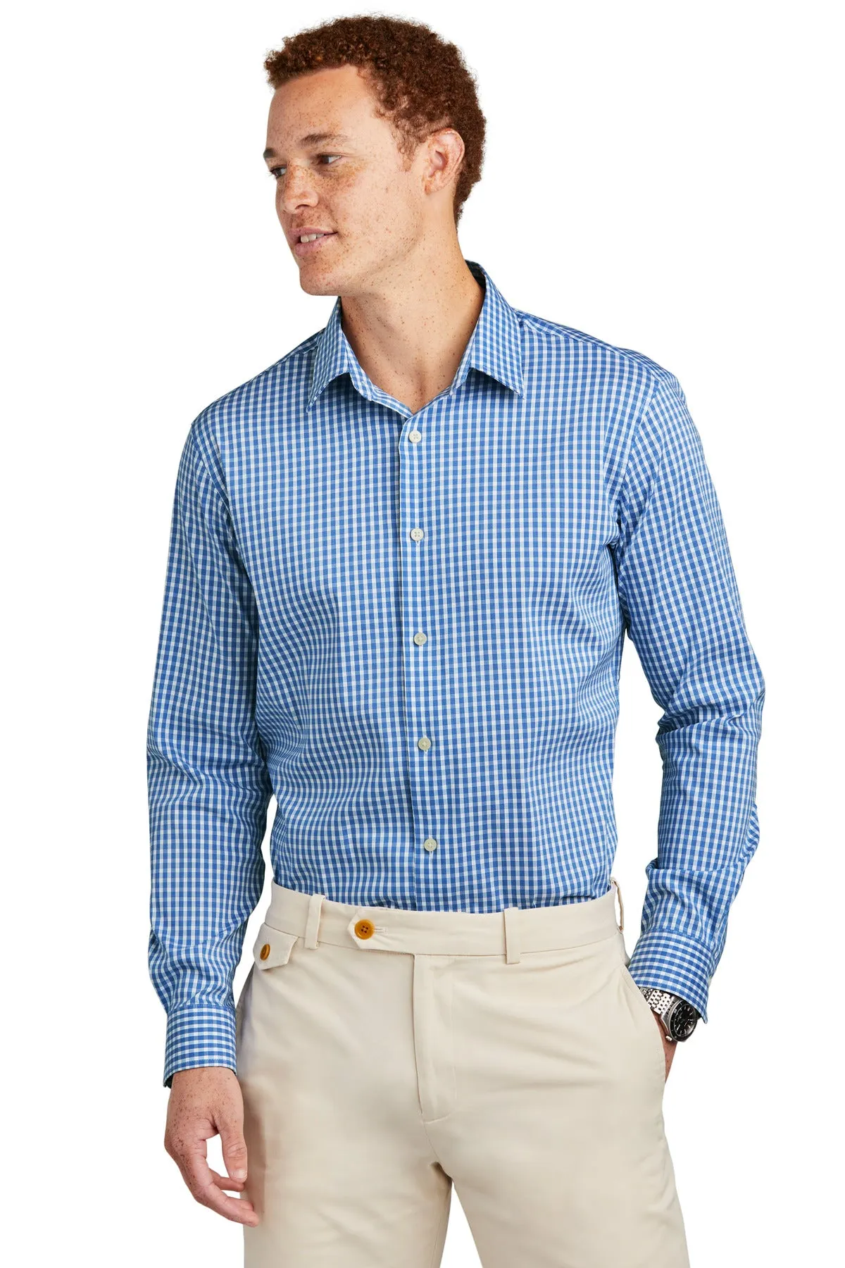 Brooks Brothers Tech Stretch Patterned Shirt