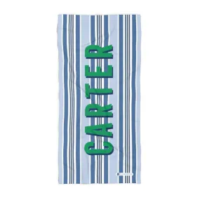 Capri Stripe Beach Towel