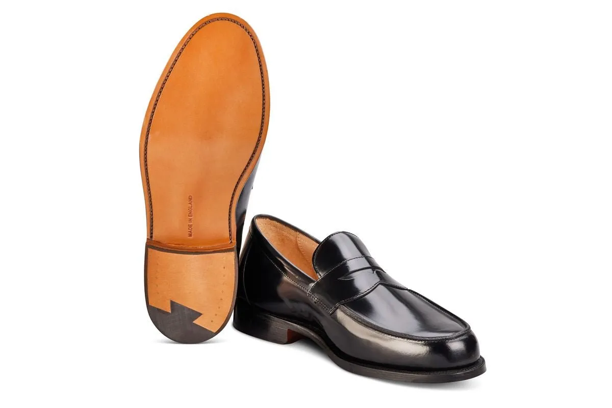 Chicago Penny Loafer - Black Bookbinder