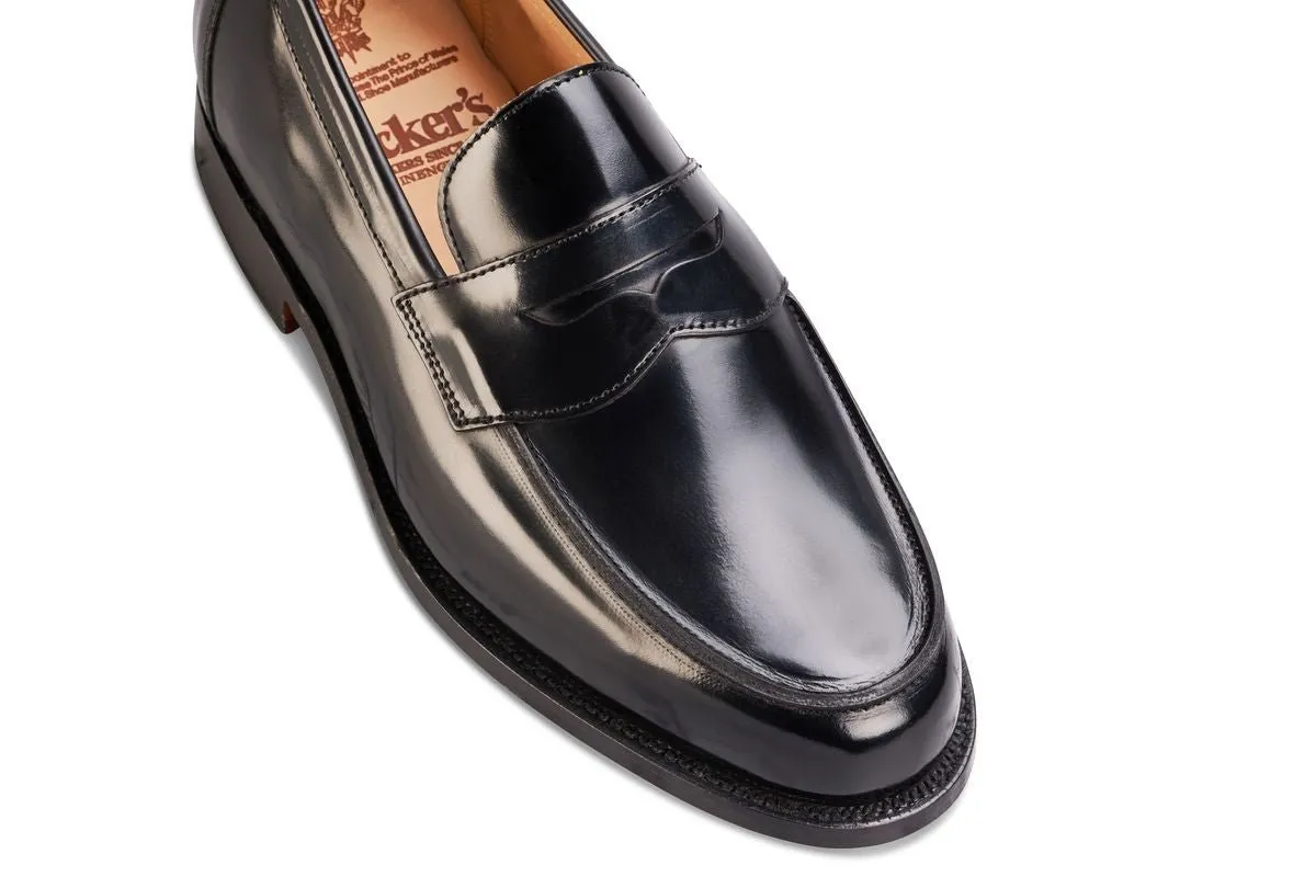 Chicago Penny Loafer - Black Bookbinder