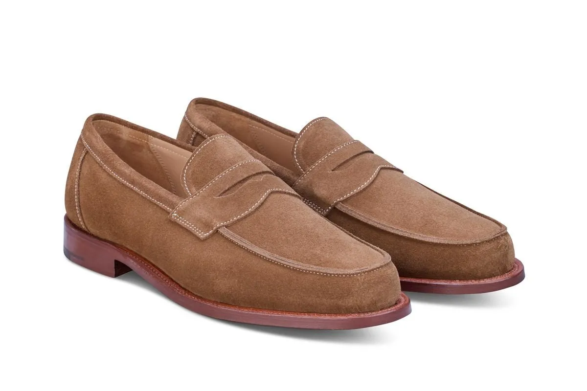 Chicago Penny Loafer - Snuff Repello Suede