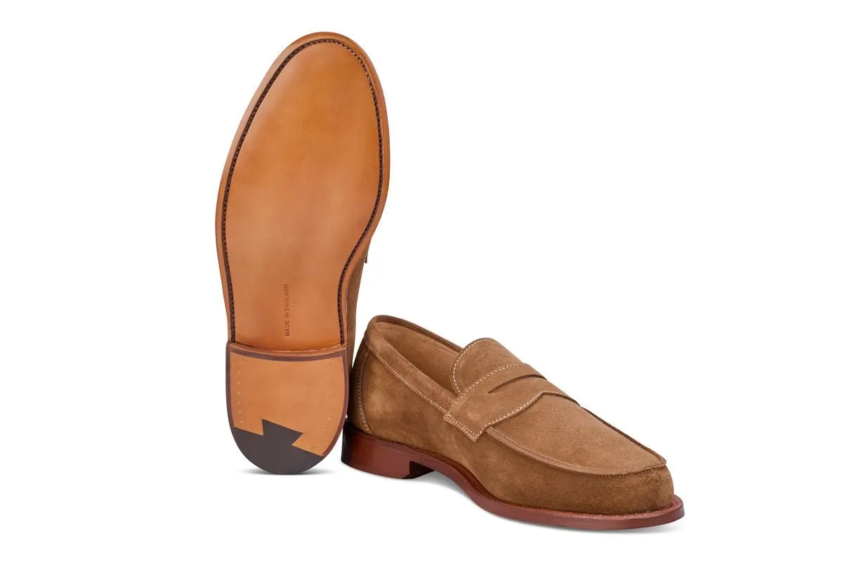 Chicago Penny Loafer - Snuff Repello Suede