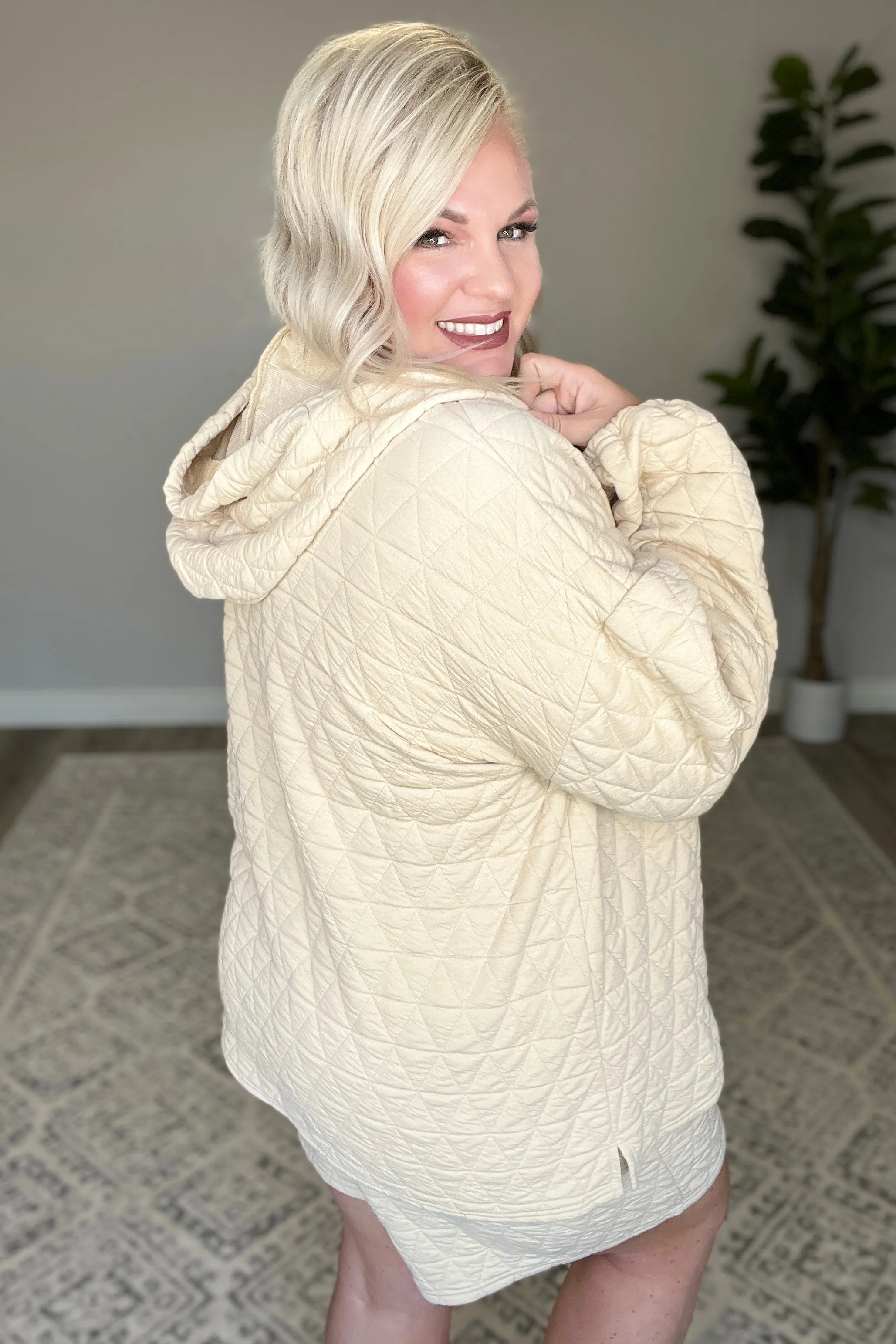 Chilling Out Quilted Pullover