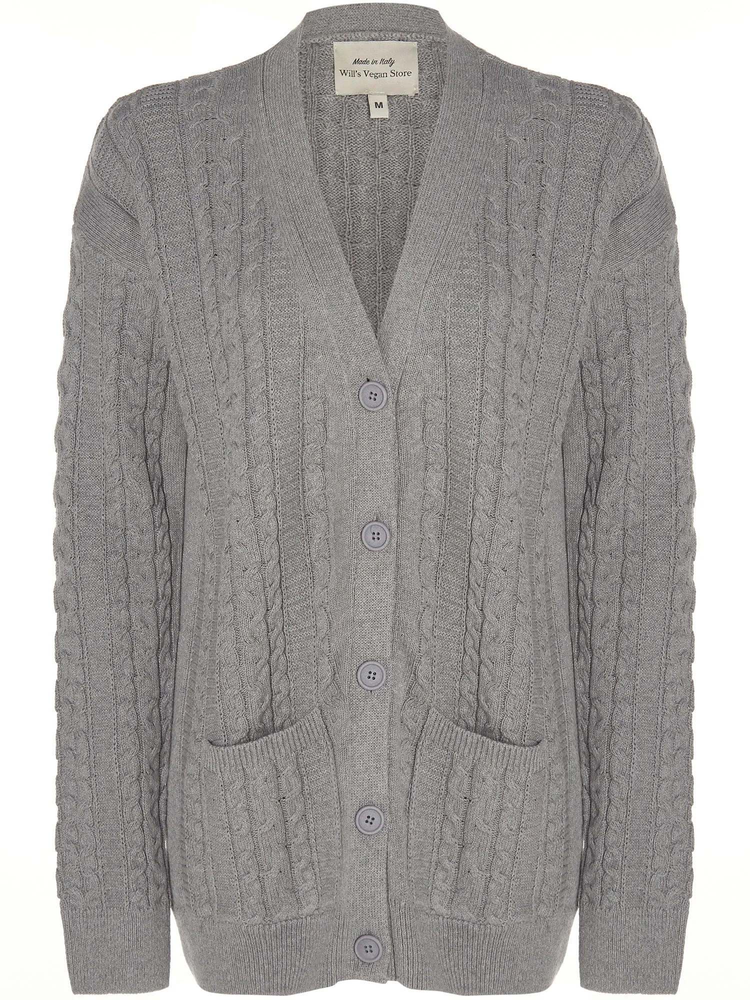 Chunky Button Up Knitted Cardigan