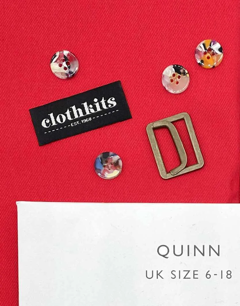 Coloured Quinn Sailor Trousers Complete Dressmaking Kit, Merchant & Mills