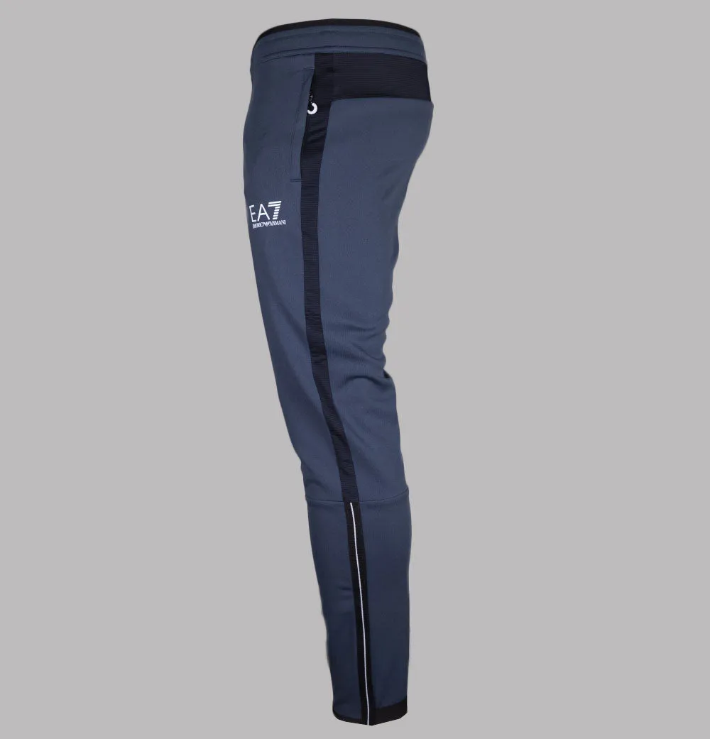 EA7 Vigor7 Technical Fabric Track Pants Blue