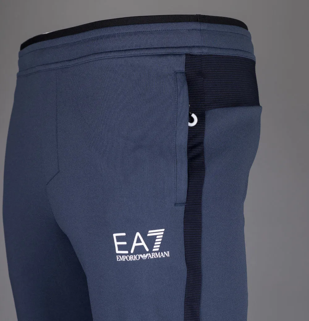 EA7 Vigor7 Technical Fabric Track Pants Blue