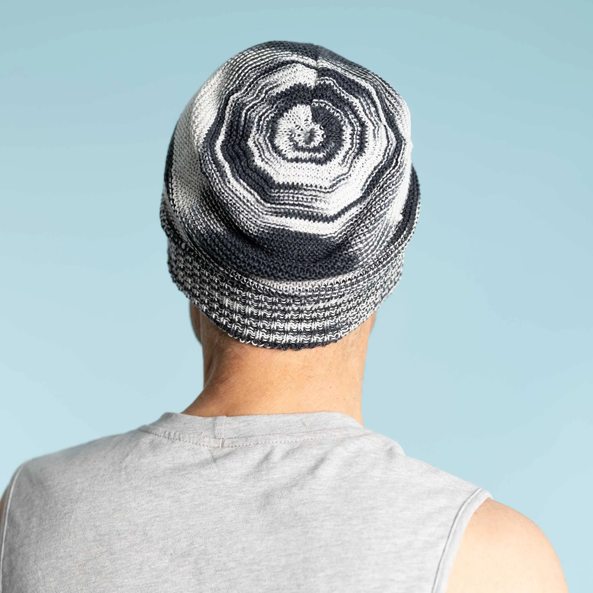 EAST VILLAGE 100% Organic Linen Floppy Slouch Beanie (Unisex)