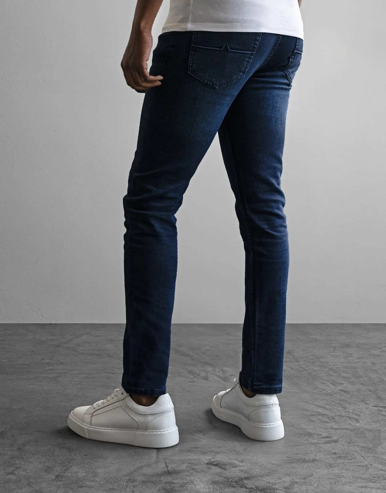 Fade Iconic Storm Blue Jeans