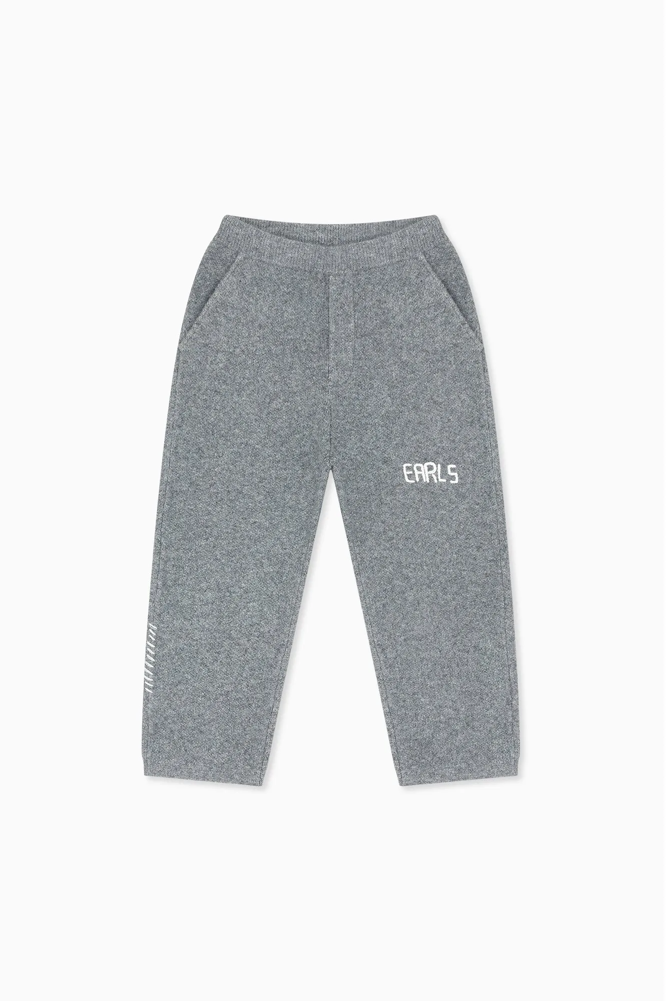 Fluffy Knit Pant - Grey