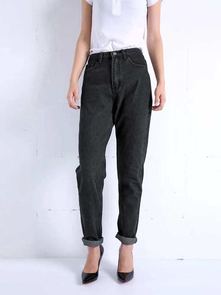 Harem Pants Vintage High Waist Jeans for Women