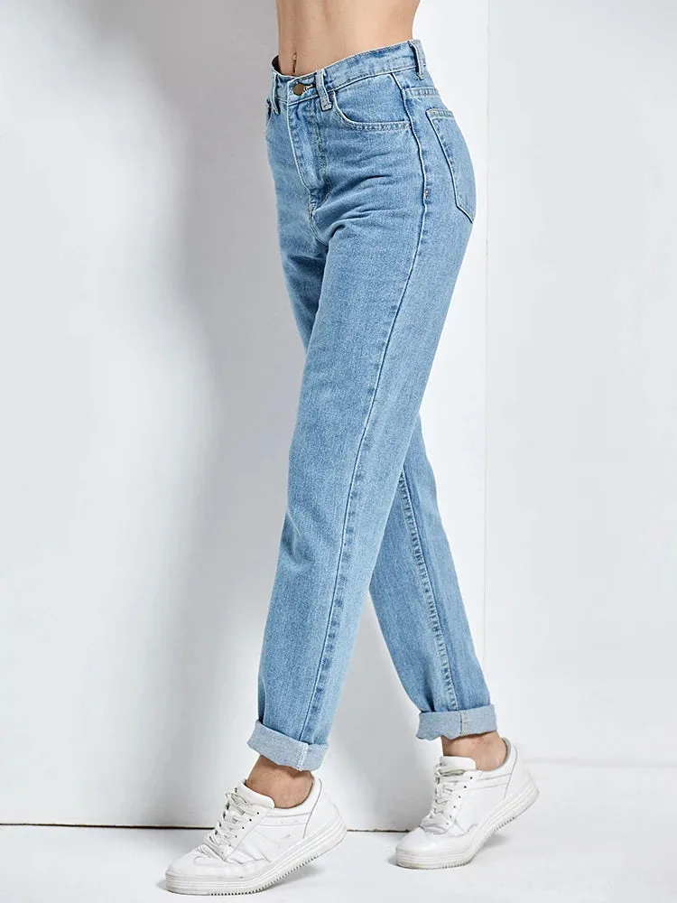 Harem Pants Vintage High Waist Jeans for Women