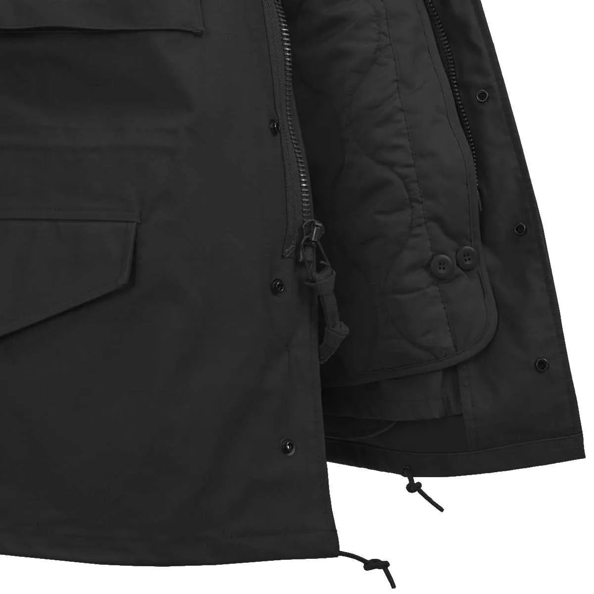 Helikon M65 Field Jacket NyCo Sateen Black