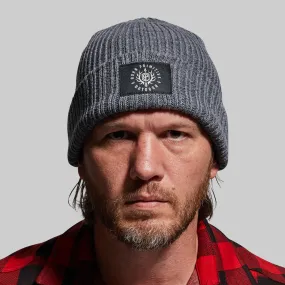 Heritage Knit Beanie (BPO-Dark Heather Grey)