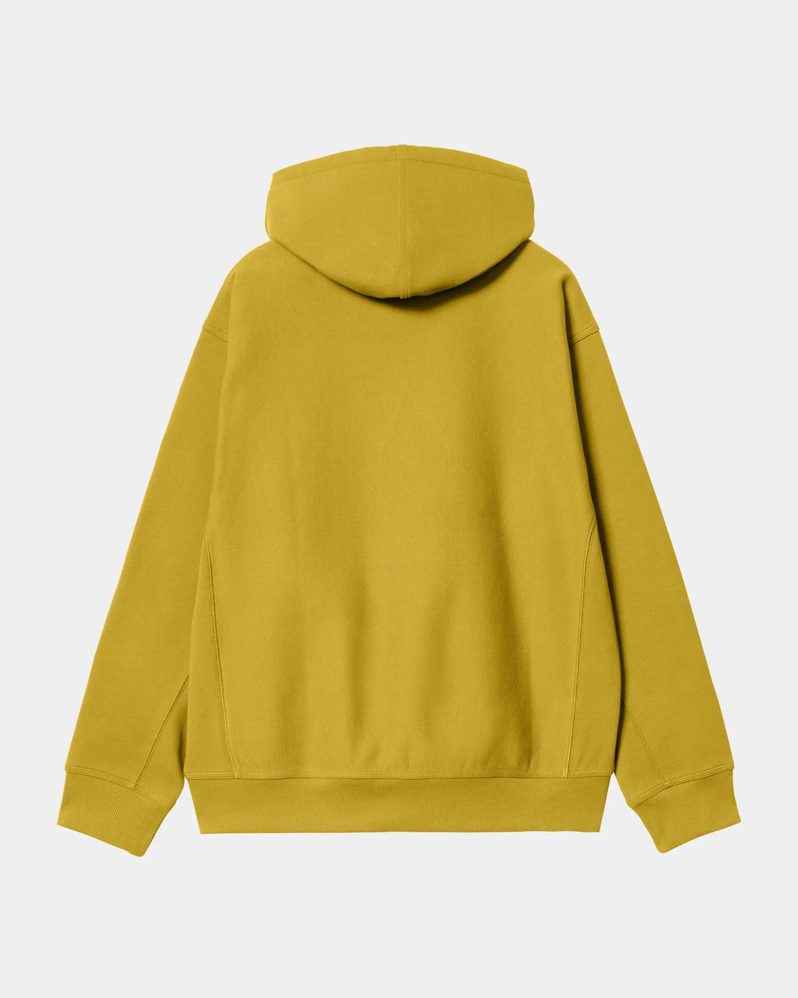 Hooded American Script Sweatshirt | Golden Olive