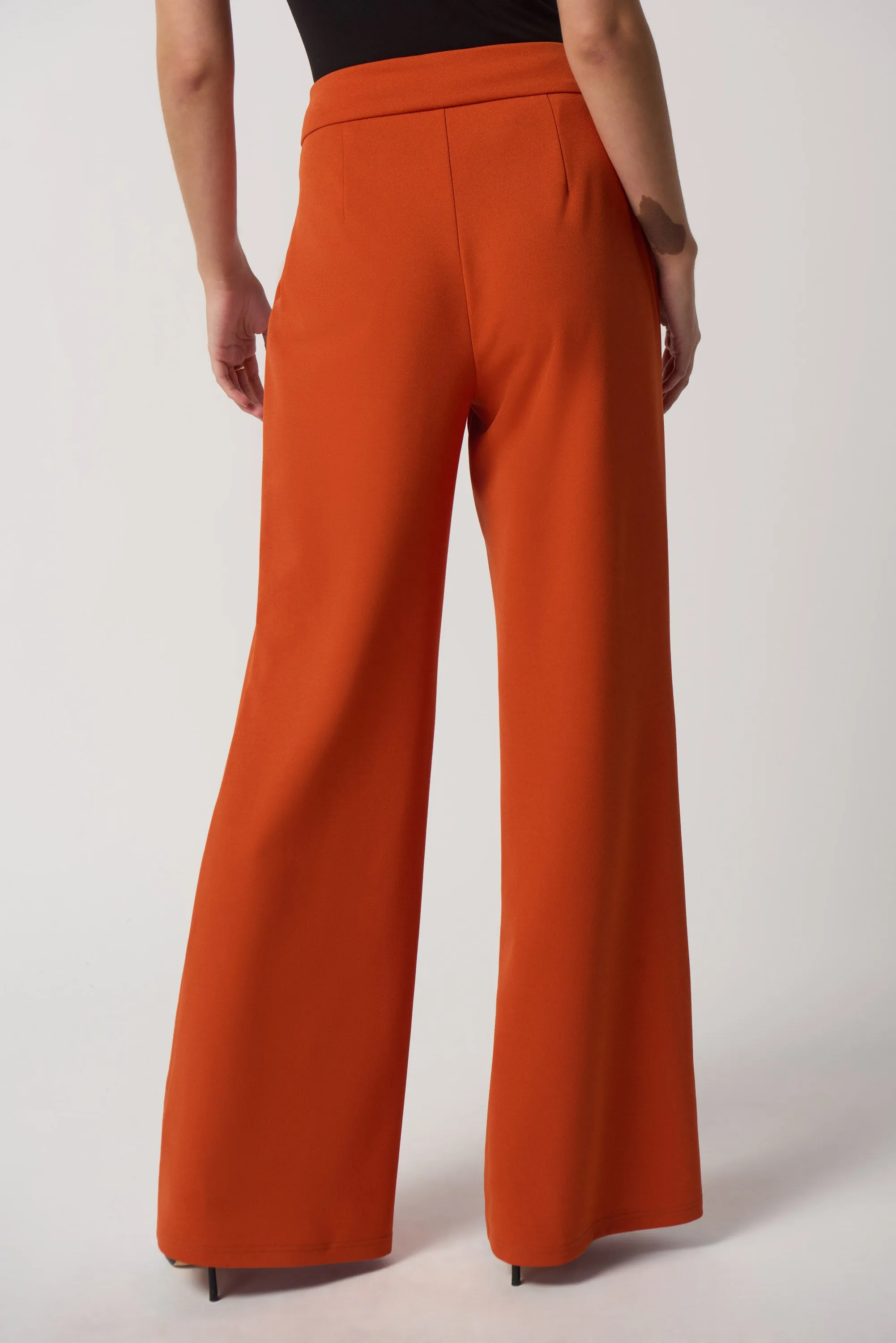 Joseph Ribkoff Scuba Crepe Wide-Leg Pants