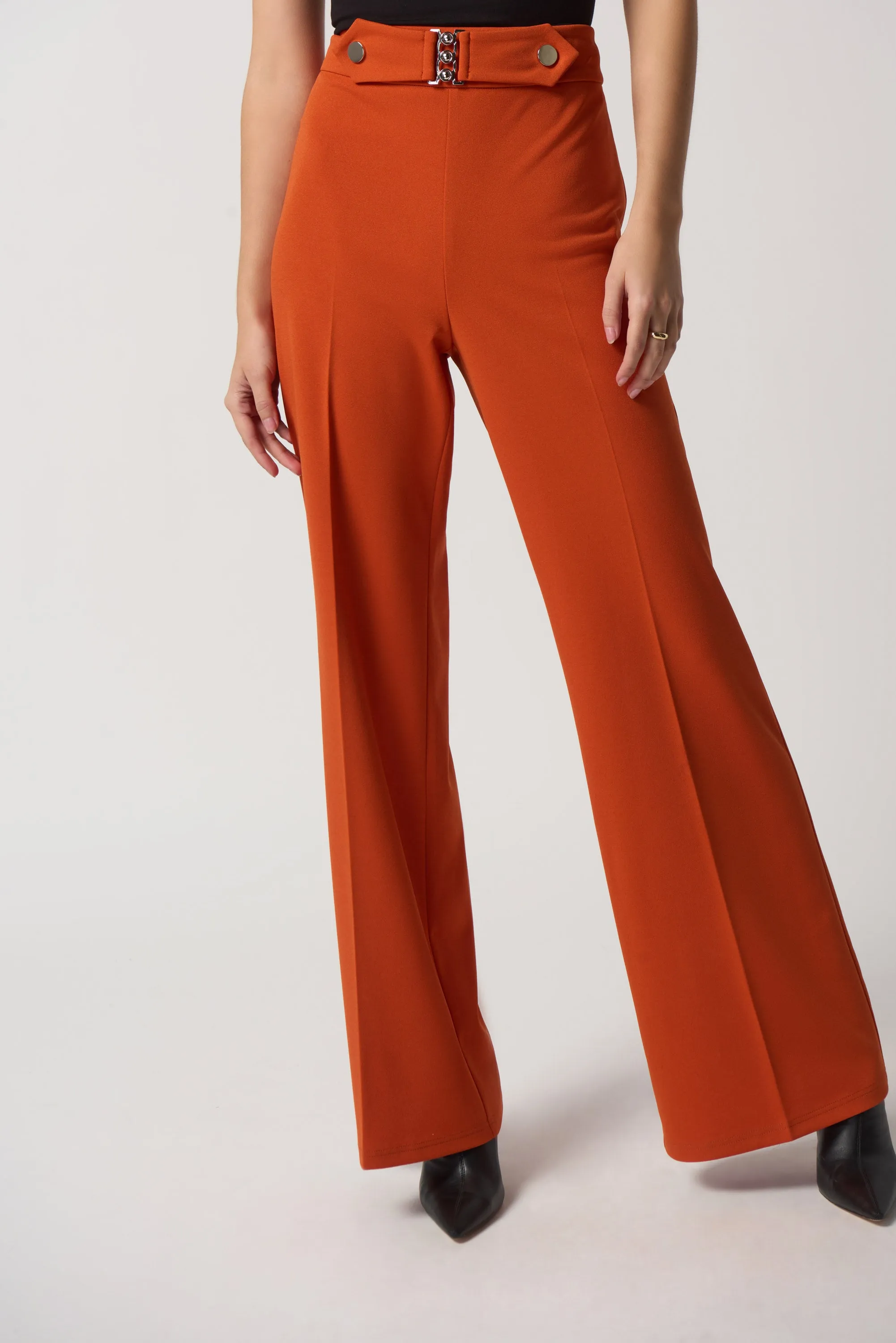 Joseph Ribkoff Scuba Crepe Wide-Leg Pants