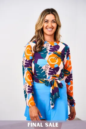 Latched Mama Long Sleeve Nursing Swim Wrap Cover Up - Final Sale