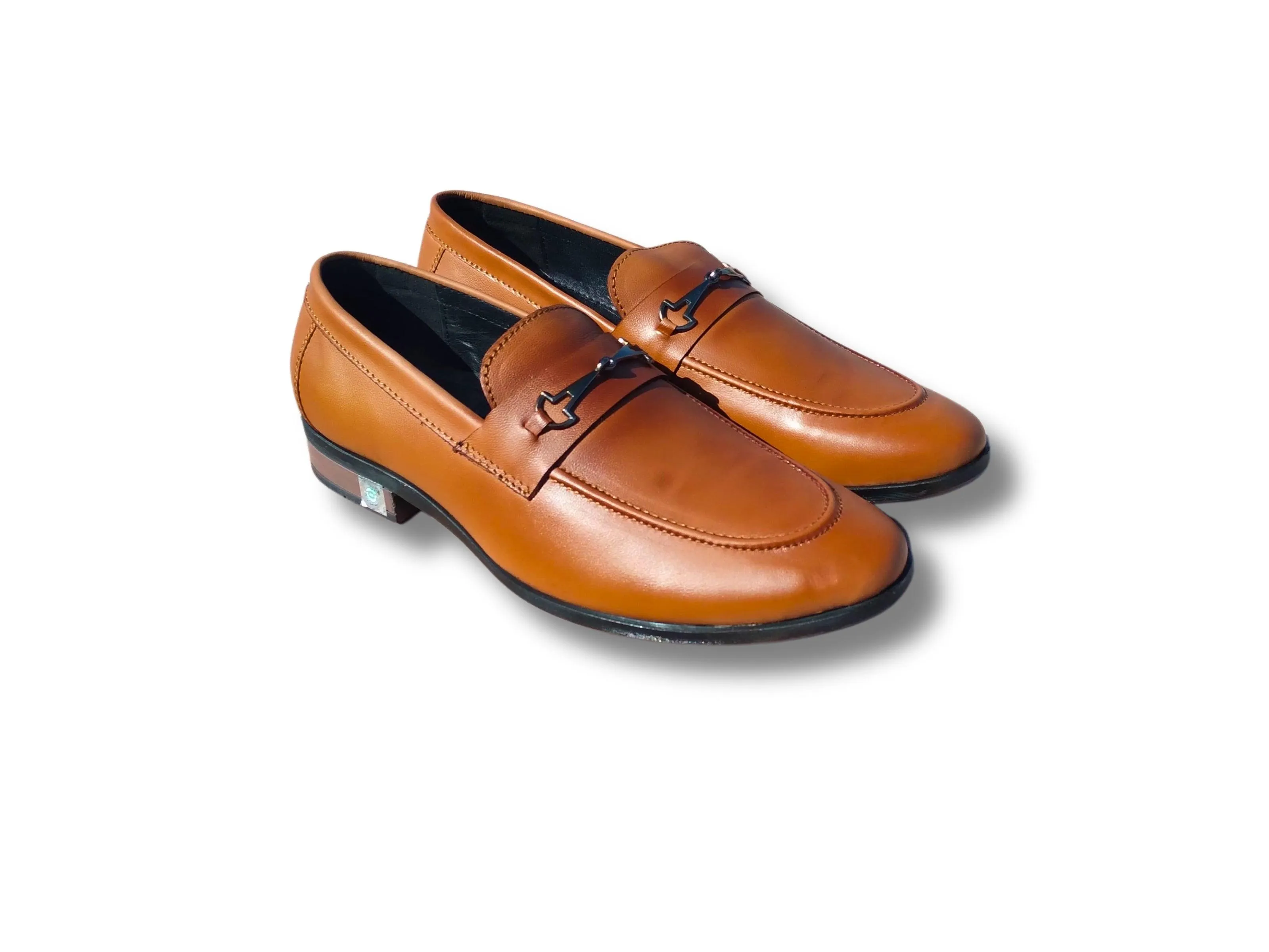 Loafer Shoes Genuine Leather Brown