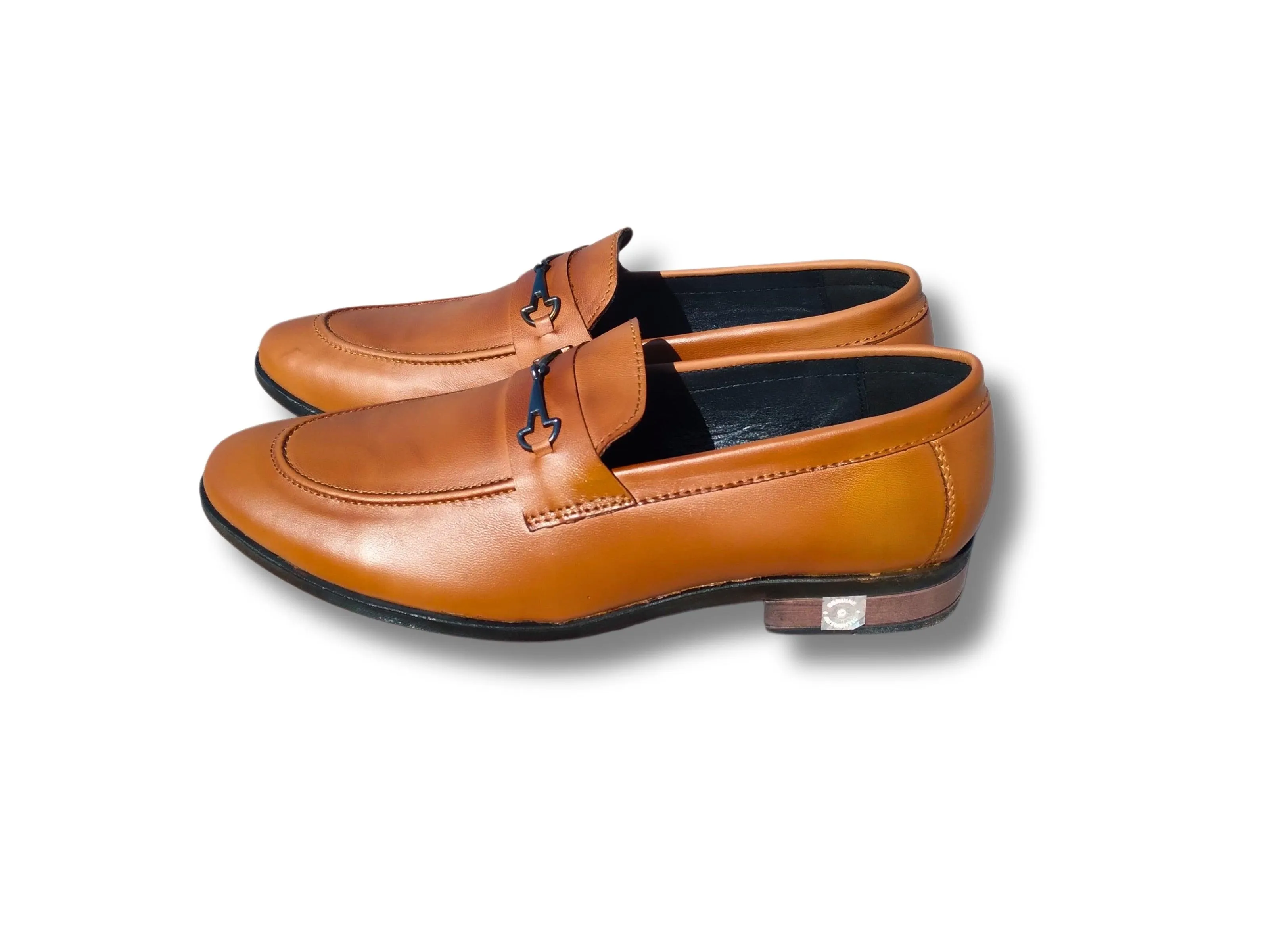 Loafer Shoes Genuine Leather Brown