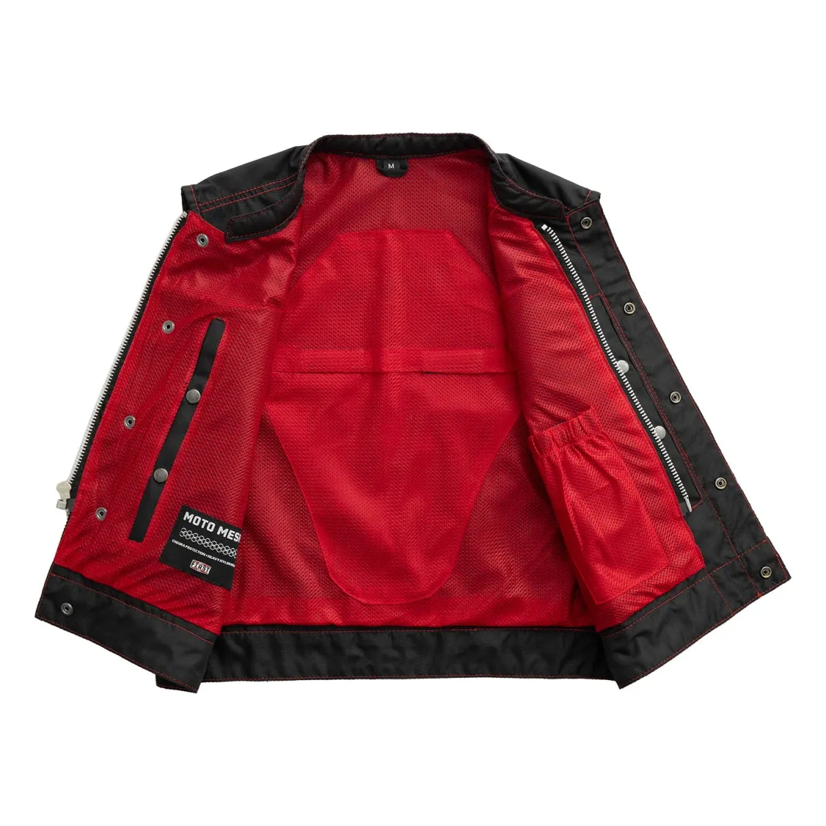 Lowrider Moto Mesh Men's Motorcycle Vest