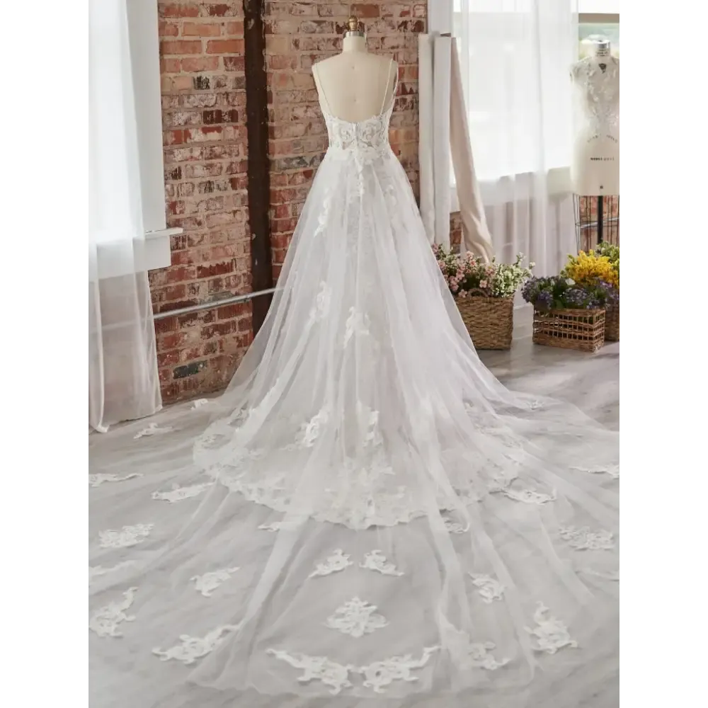 Maggie Sottero Tuscany Detachable Train