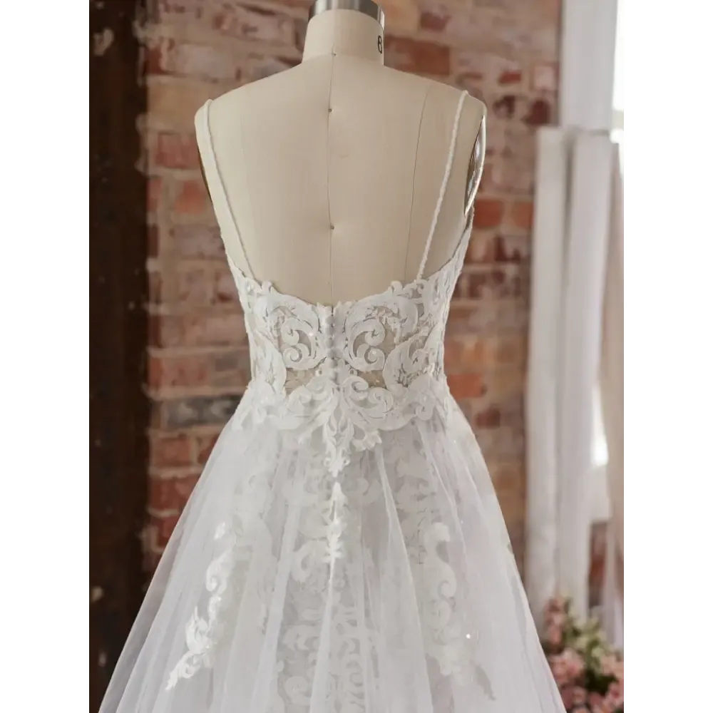 Maggie Sottero Tuscany Detachable Train