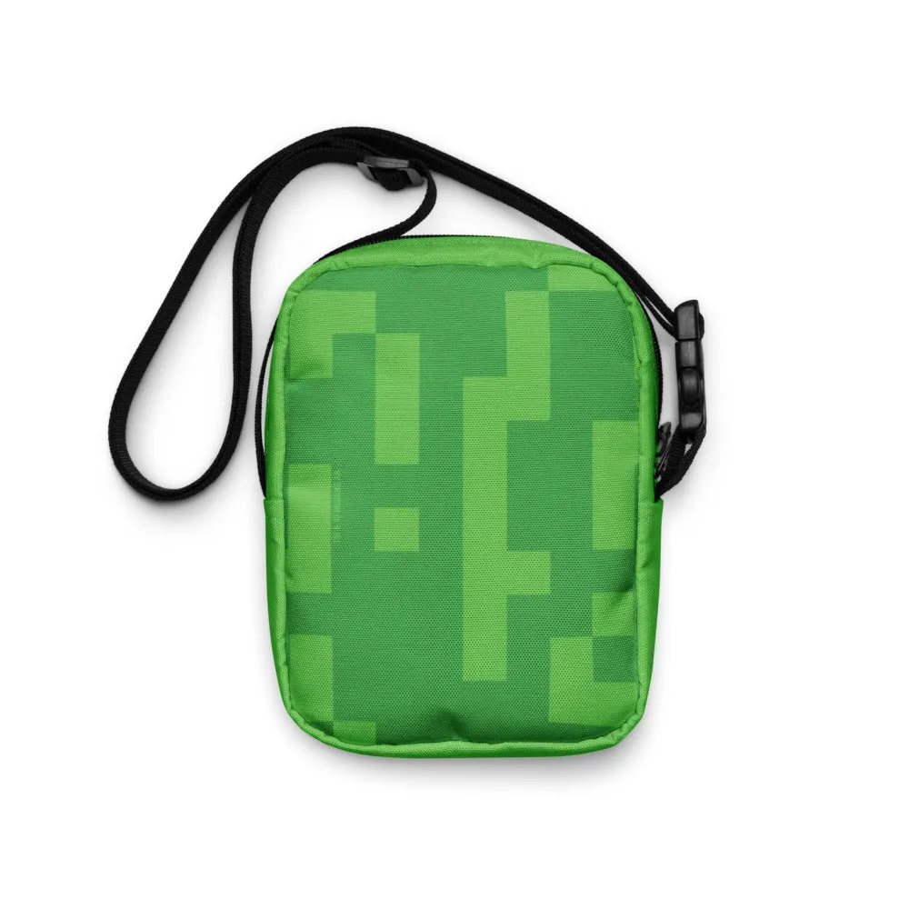 Minecraft Creeper Big Face Crossbody Bag