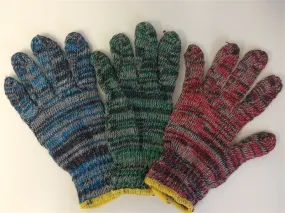 Multi-Color Light Weight String Knit Gloves